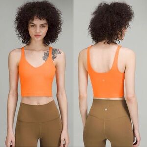Lululemon Align Tank Top in Orange Soda size 4